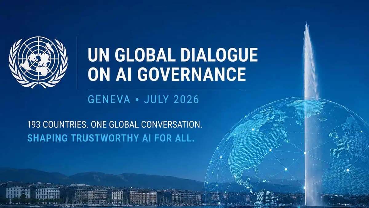 AI governance Ginevra 2026: dal Global Dialogue ONU all’AI Act europeo
